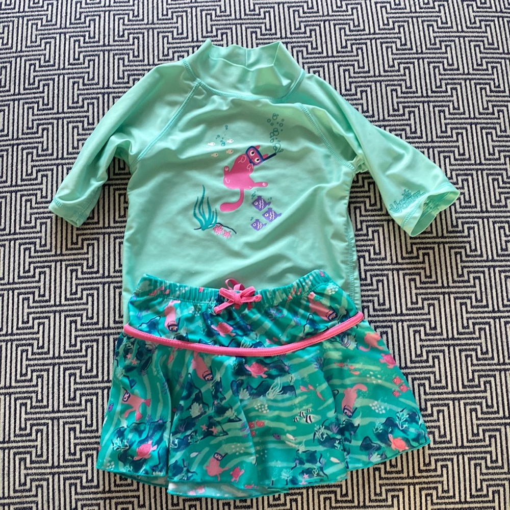 UVSkinz two piece swim suit